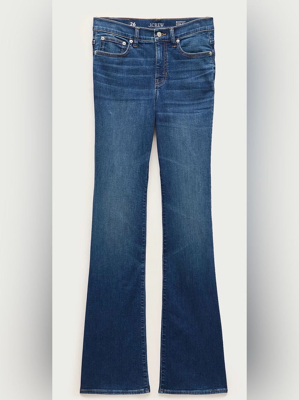 J. Crew High-Rise Bootcut Flare High Rise Jeans Size 26 NWT Style CH945